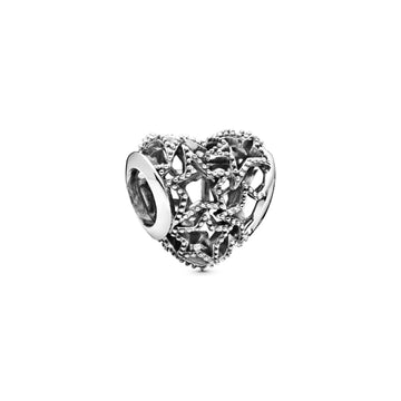 Charm Cuore e stelle openwork 798462C00-1