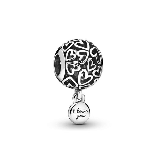 Charm openwork Cuori d’amore 798606C00-1