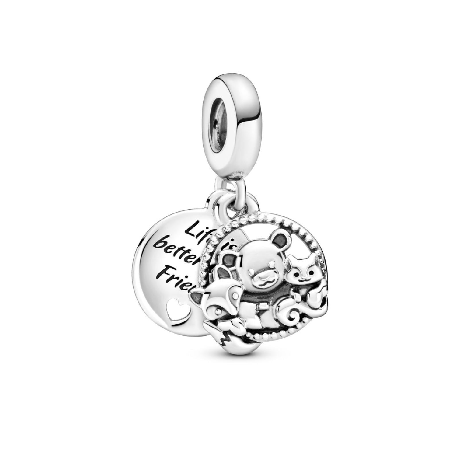 Charm pendente Orso, volpe e scoiattolo 799078C00-1