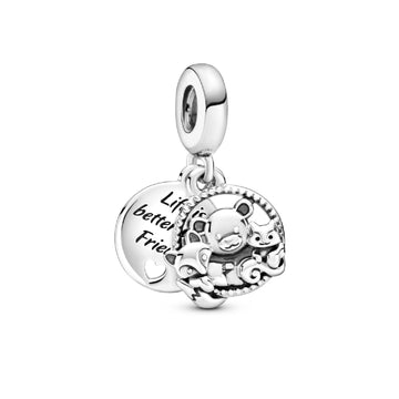 Charm pendente Orso, volpe e scoiattolo 799078C00-1