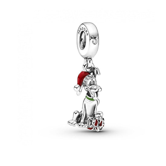 Disney, charm Pluto con regalo di Natale 799199C01-1