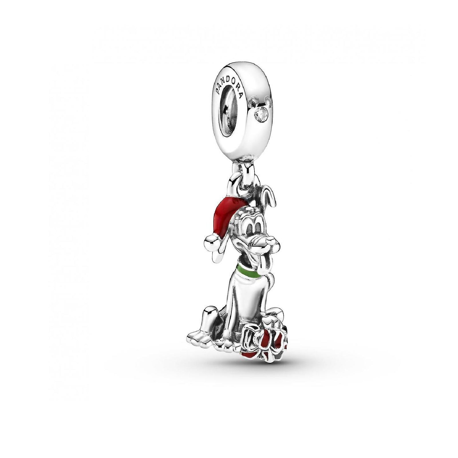 Disney, charm Pluto con regalo di Natale 799199C01-1