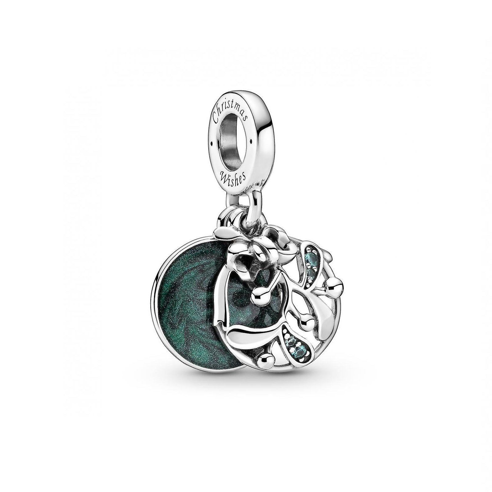 Charm pendente Vischio natalizio 799229C01-1