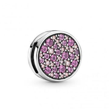 Clip con pavé rosa 799362C01-1