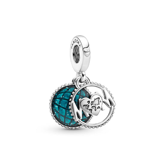 Charm pendente Mum, con globo luccicante 799368C01-1
