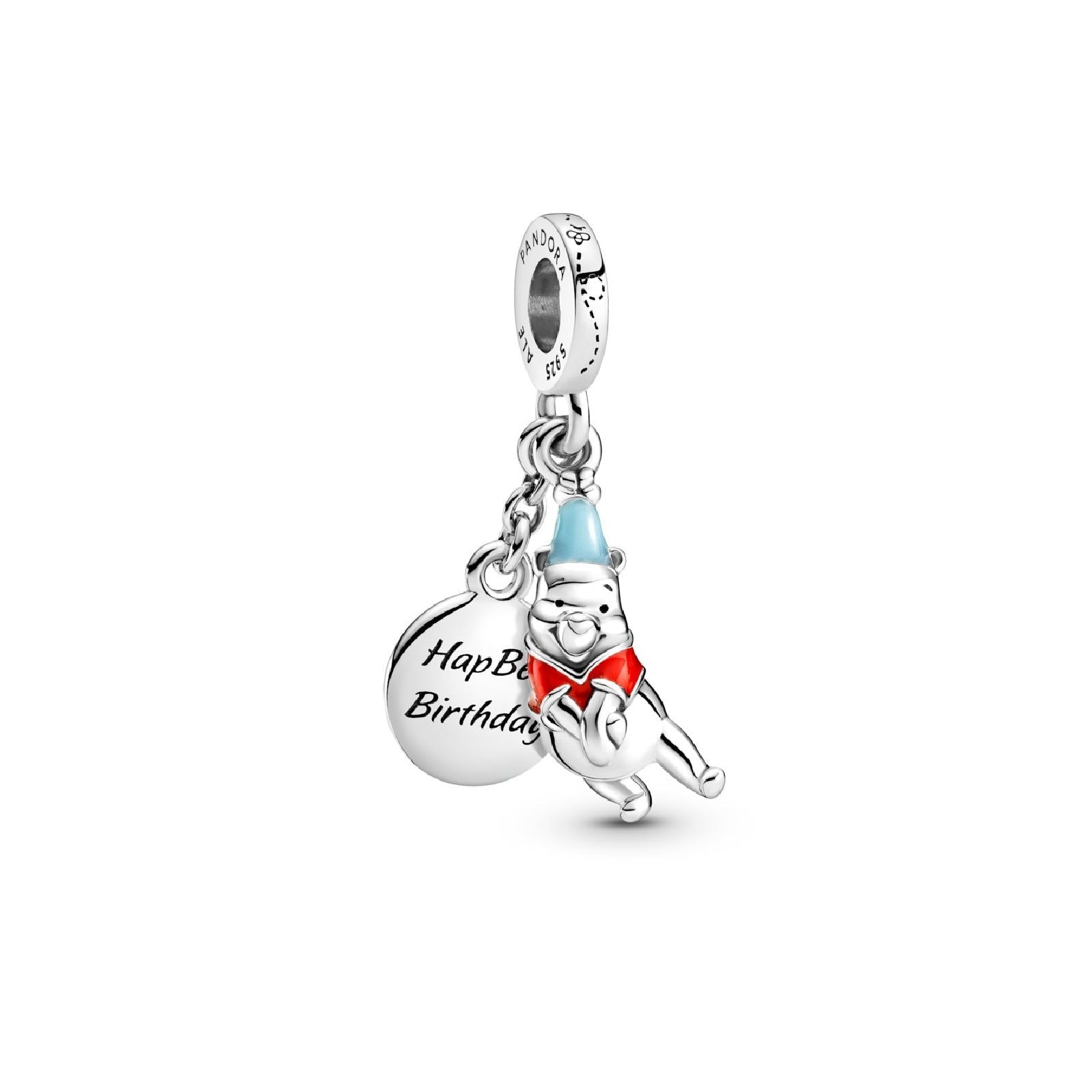 Disney, charm pendente Compleanno di Winnie the Pooh 799385C01-1