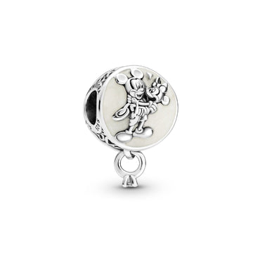 Disney, charm pendente Amore eterno con Mickey Mouse e Minnie 799395C01-1