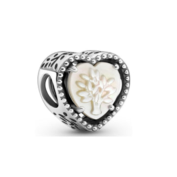 Charm openwork Albero della famiglia e cuore 799413C01-1