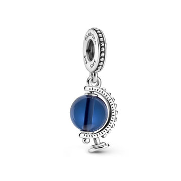 Charm pendente Globo blu 799430C01-1