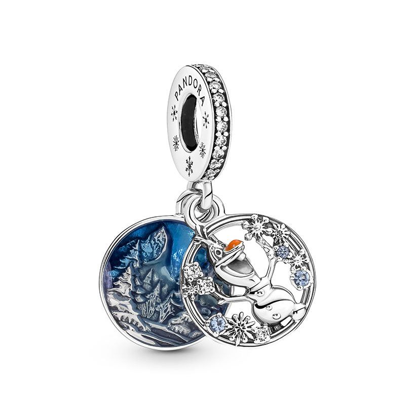 Disney, Frozen, Charm Pendente Olaf nella neve 799638C01-1
