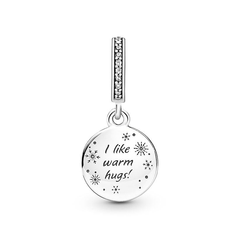 Disney, Frozen, Charm Pendente Olaf nella neve 799638C01-2