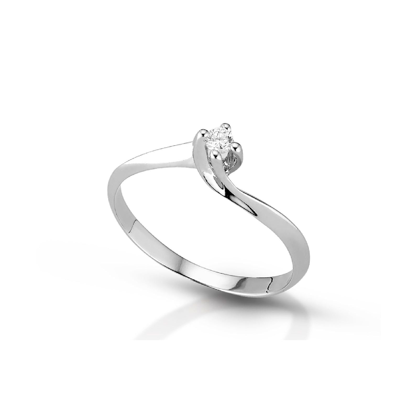 Anello Pg Gioielli Solitari Light da donna 8120SSL010-1
