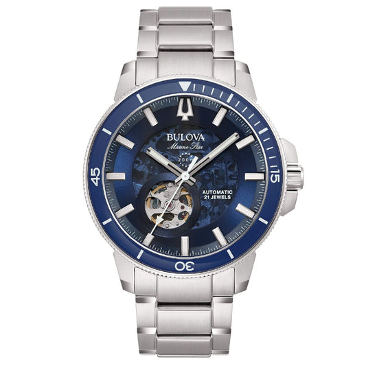 Orologio automatico Bulova Marine Star da uomo 96A289-1