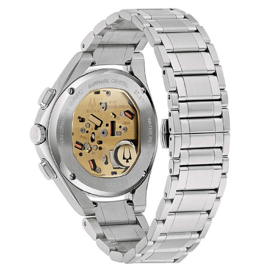 Orologio cronografo Bulova Curv da uomo 96A302-2
