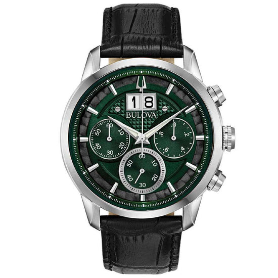 Orologio crono Bulova Sutton Big Date da uomo 96B310-1