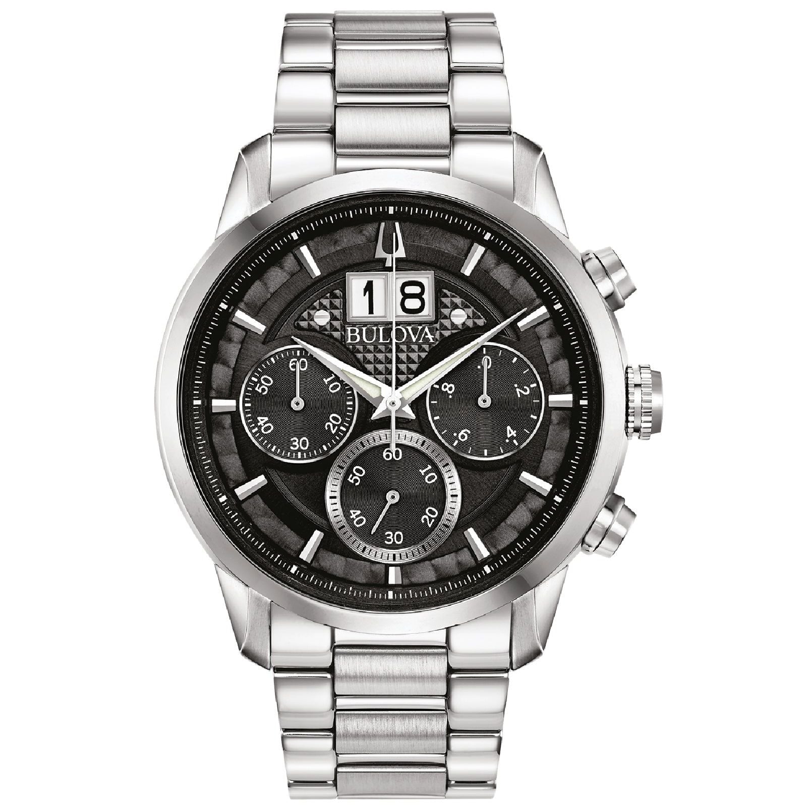 Orologio crono Bulova Sutton da uomo 96B319-1