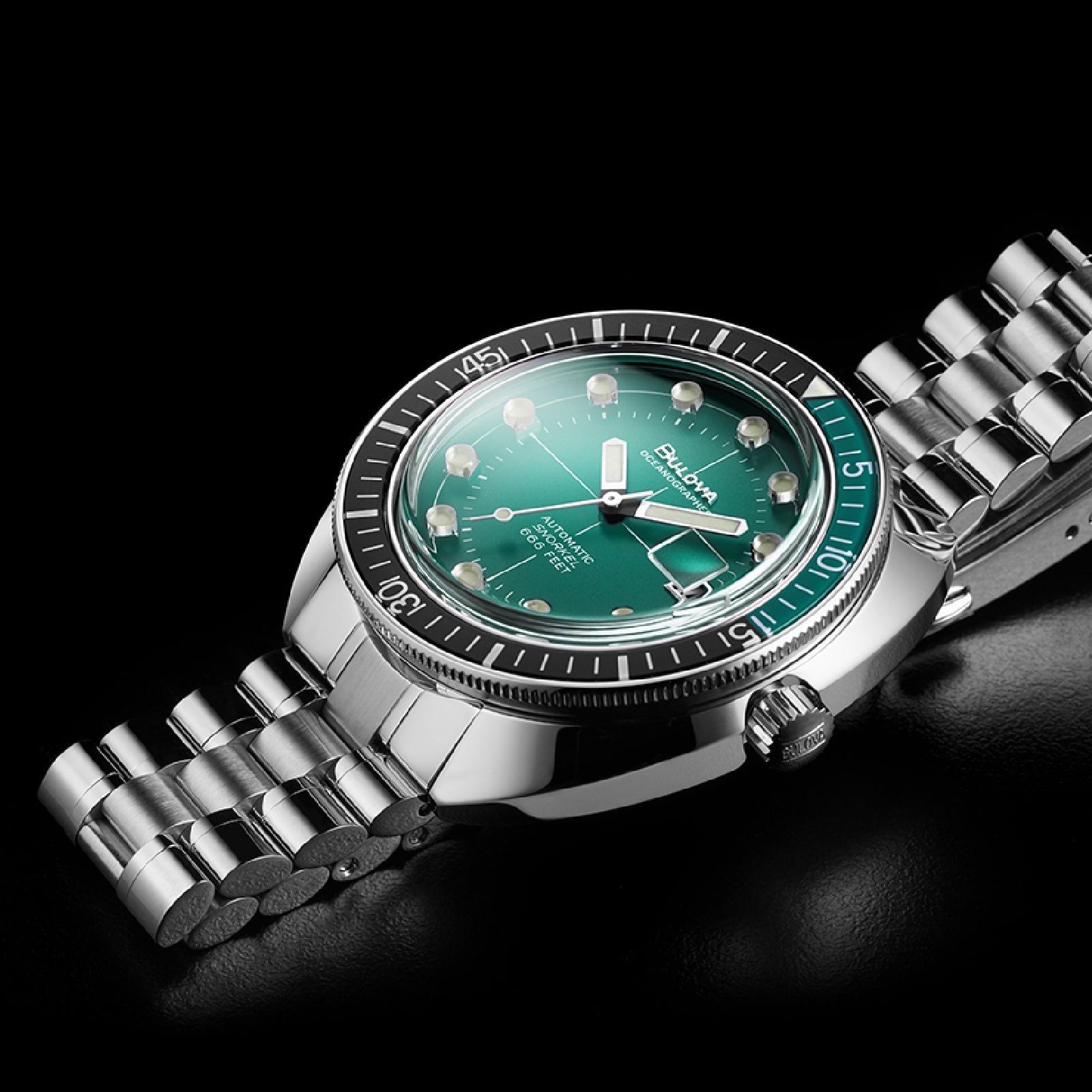 Orologio automatico Bulova Oceanographer da uomo 96B322-4