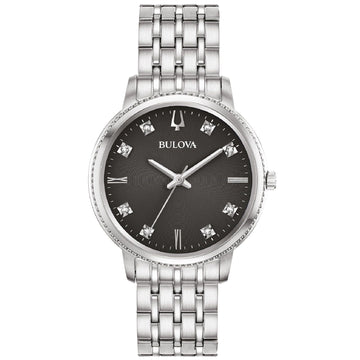 Orologio solo tempo Bulova Classic Diamonds da donna 96P205-1