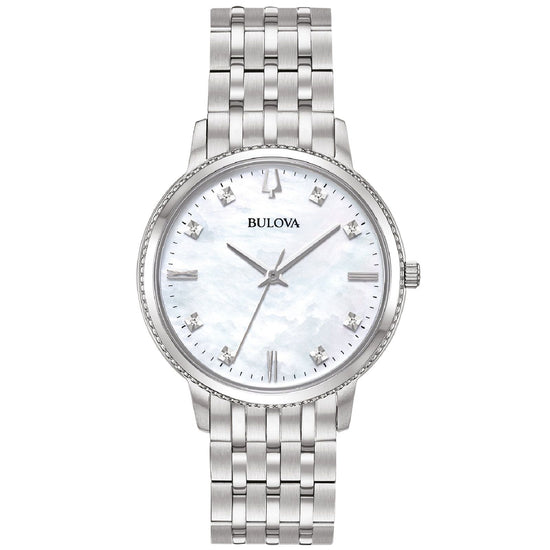 Orologio solo tempo Bulova Classic Diamonds da donna 96P207-1