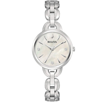 Orologio solo tempo Bulova Lady Diamond da donna 96P230-1