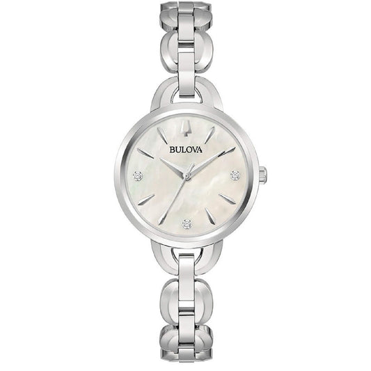 Orologio solo tempo Bulova Lady Diamond da donna 96P230-1