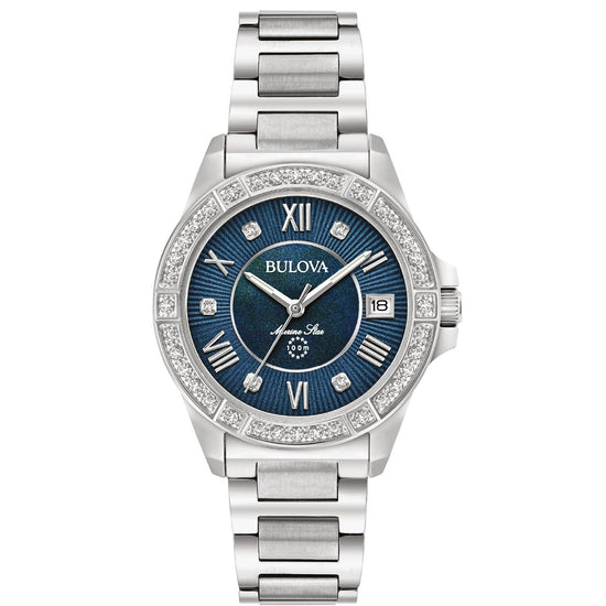 Orologio solo tempo Bulova Marine Star da donna 96R215-1