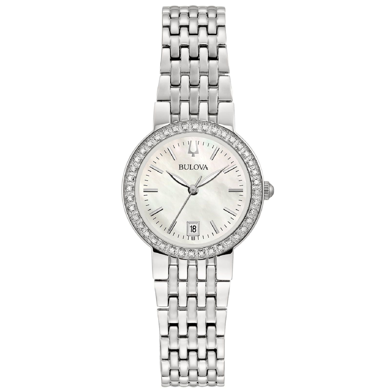Orologio solo tempo Bulova Classic Diamonds da donna 96R239-1