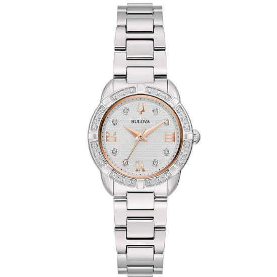 Orologio solo tempo Bulova Classic Diamonds da donna 96R250-1