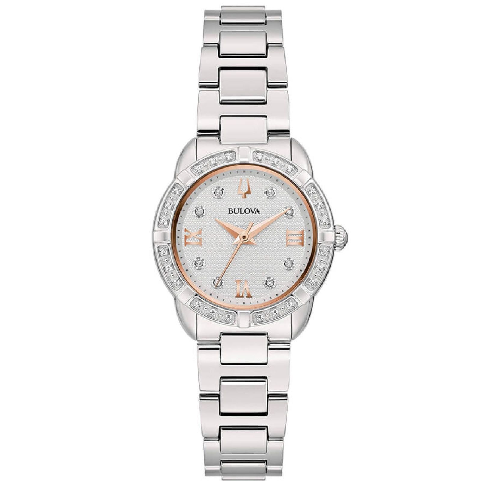 Orologio solo tempo Bulova Classic Diamonds da donna 96R250-1