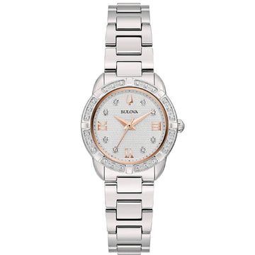 Orologio solo tempo Bulova Classic Diamonds da donna 96R250-1