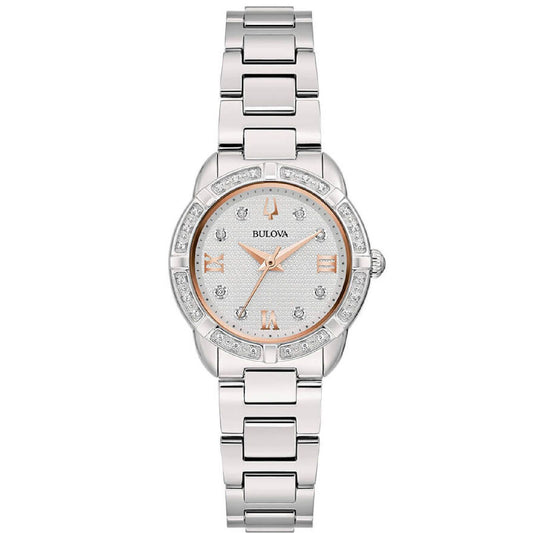 Orologio solo tempo Bulova Classic Diamonds da donna 96R250-1