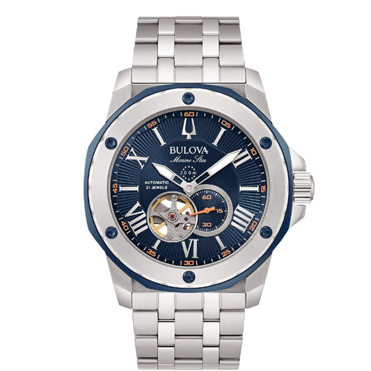 Orologio automatico Bulova Marine Star da uomo 98A306-1