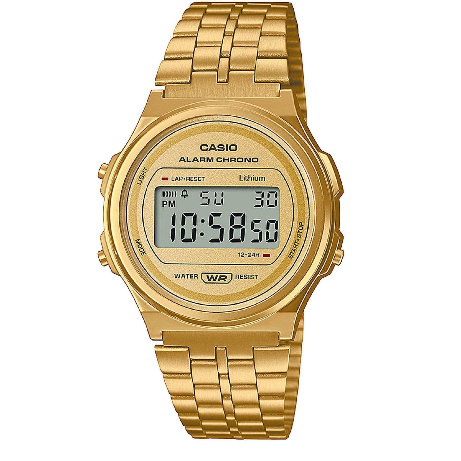 Orologio digitale Casio Vintage unisex A171WEG-9AEF-1
