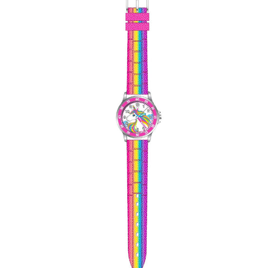Orologio solo tempo Disney Time Teacher Unicorn da bambina ACT9008-2
