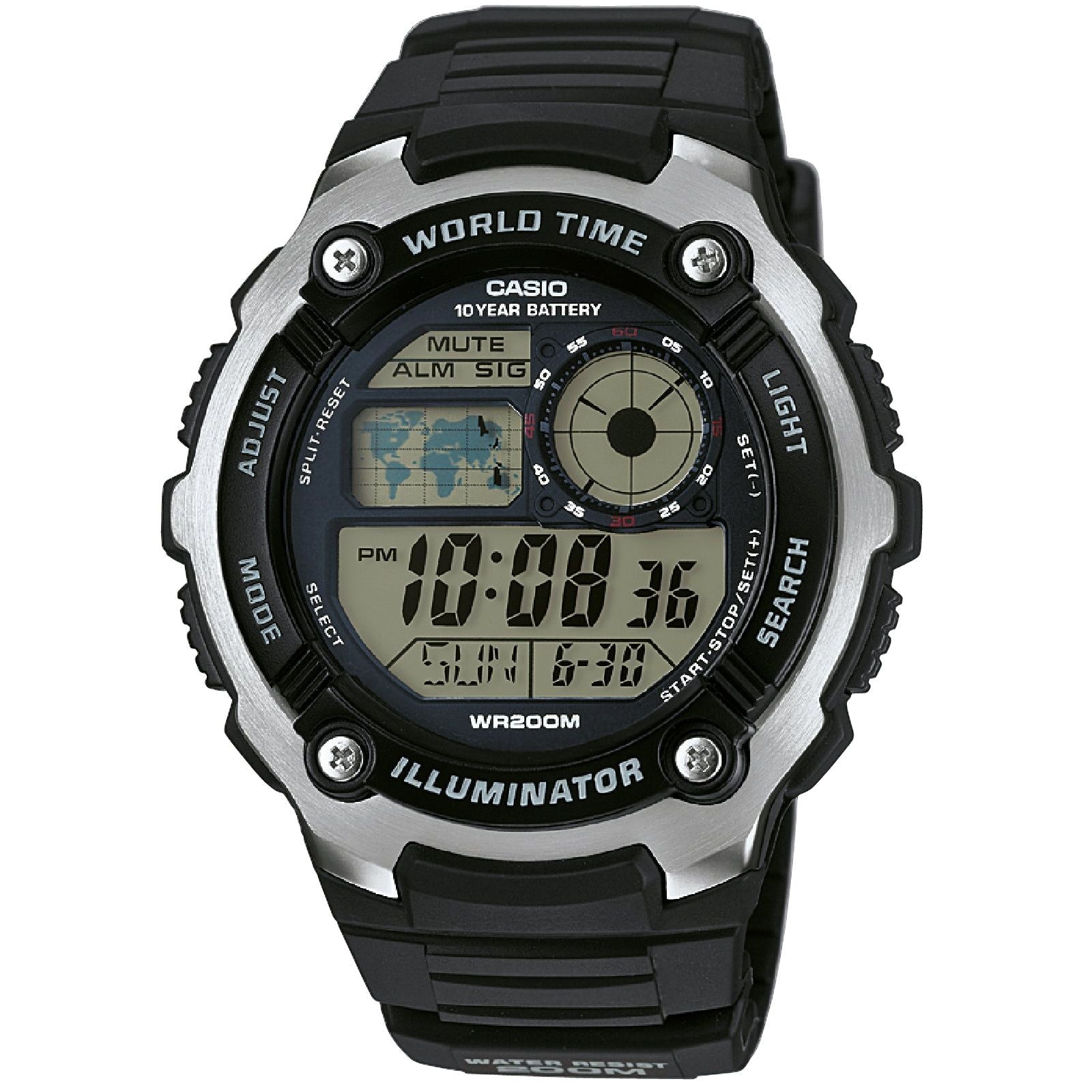 Orologio digitale Casio Collection da uomo AE-2100W-1AVEF-1