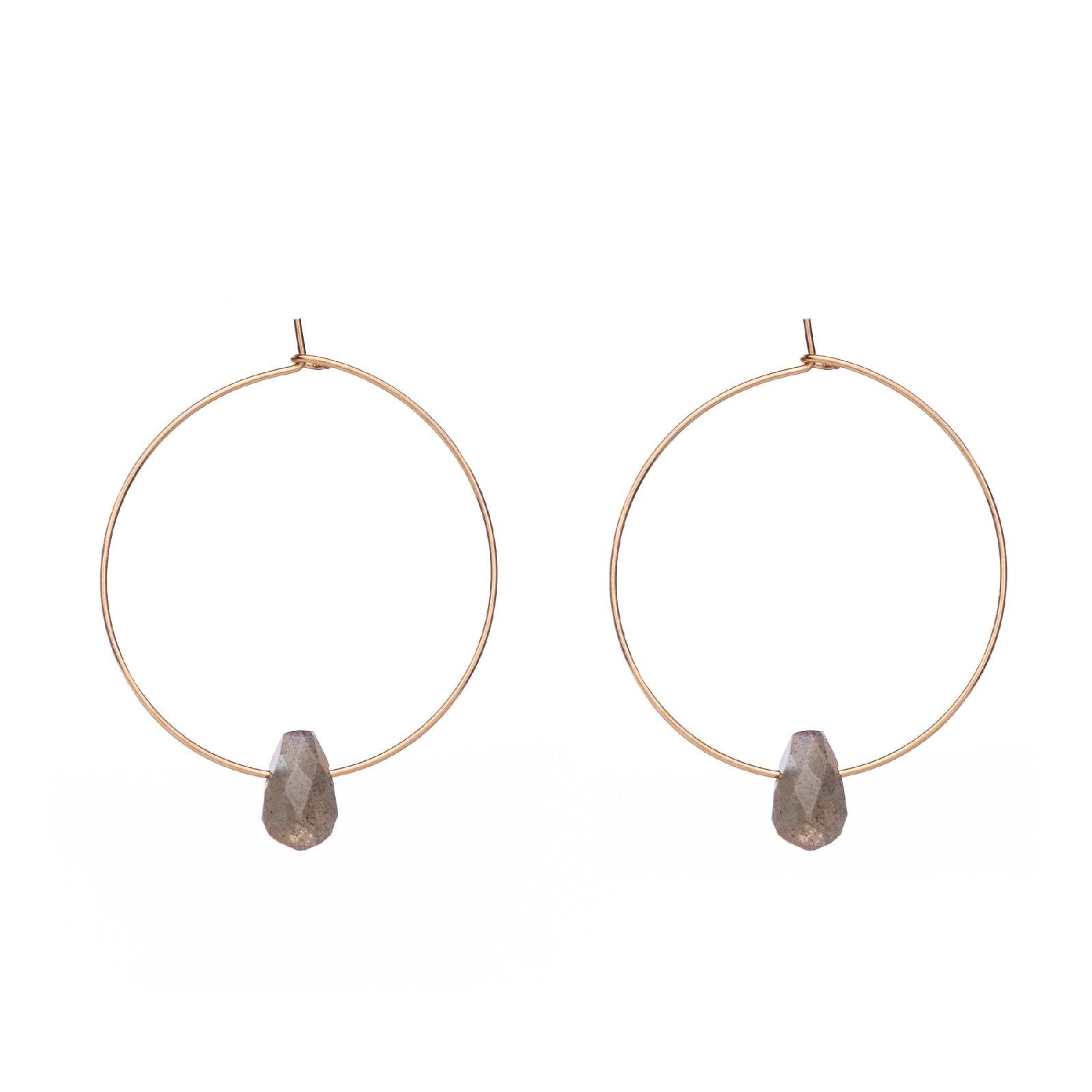 Orecchini Alisia da donna AL1045-ROSATO-LABRADORITE-1