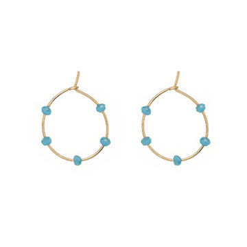 Orecchini Alisia da donna AL1180-ORO-TURCHESE-1