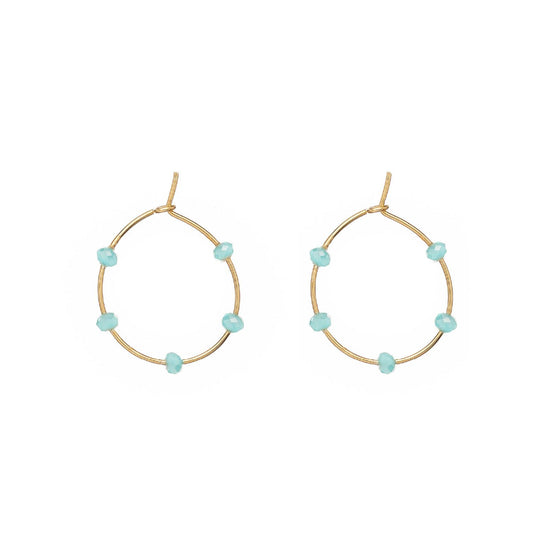 Orecchini Alisia da donna AL1180-ORO-VERDEACQUA-1