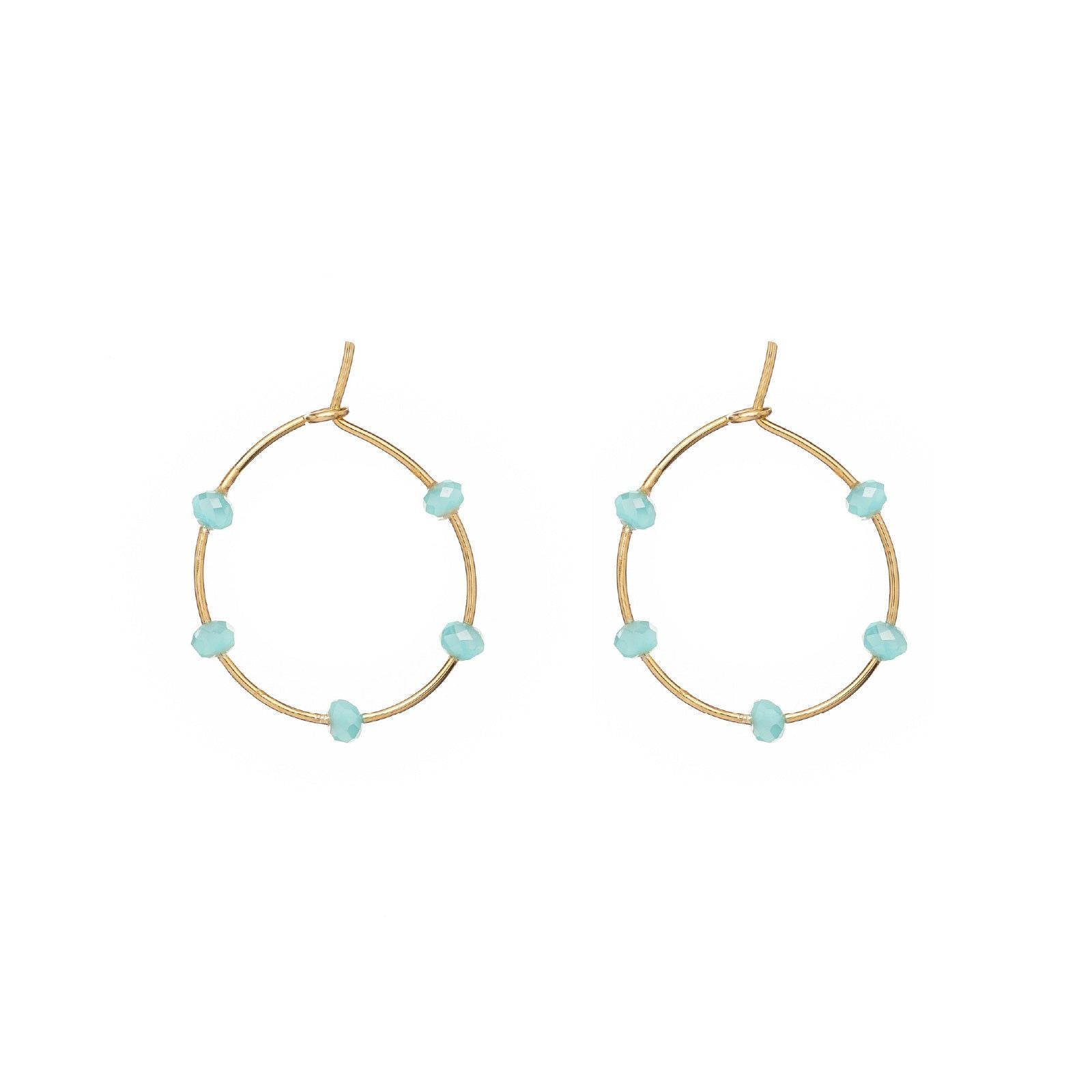 Orecchini Alisia da donna AL1180-ORO-VERDEACQUA-1