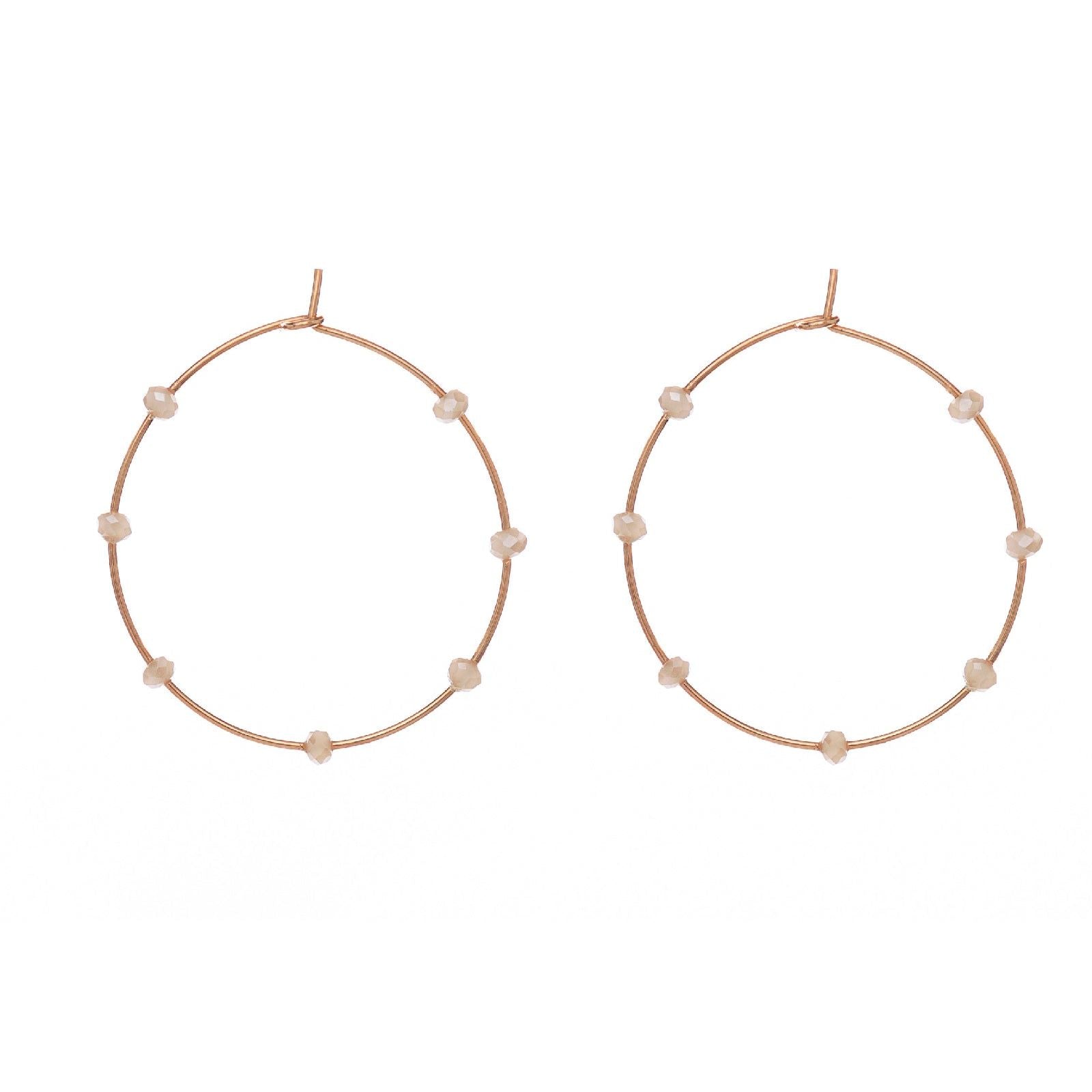 Orecchini Alisia da donna AL1181-ROSATO-BEIGE-1