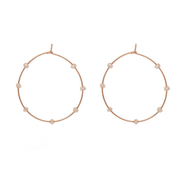 Orecchini Alisia da donna AL1181-ROSATO-BEIGE-1