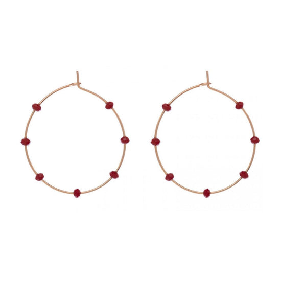 Orecchini Alisia da donna AL1181-ROSATO-BORDEAUX-1