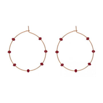 Orecchini Alisia da donna AL1181-ROSATO-BORDEAUX-1