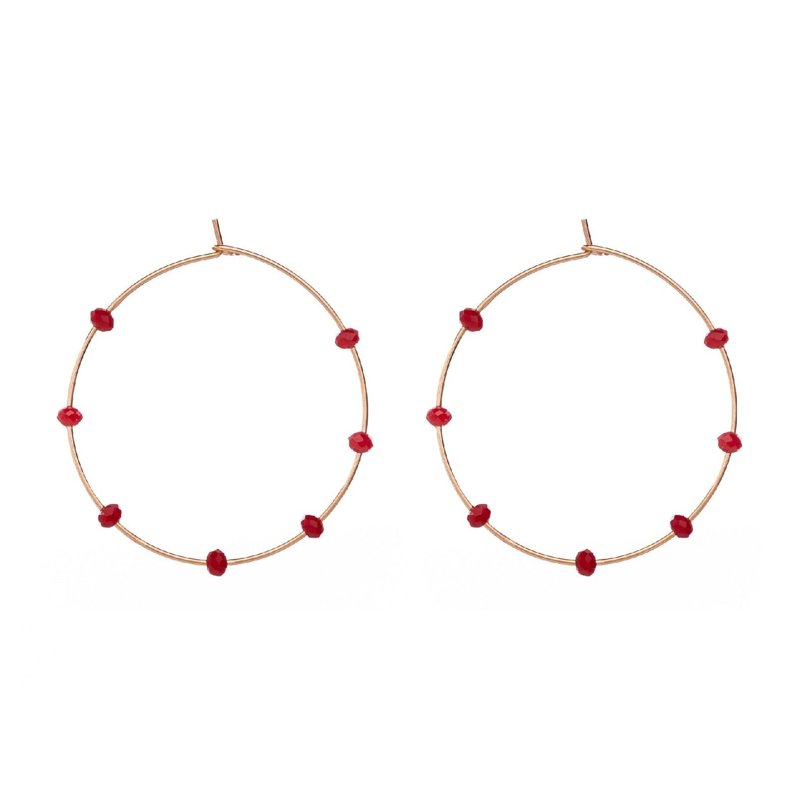 Orecchini Alisia da donna AL1181-ROSATO-ROSSO-1