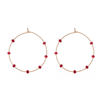 Orecchini Alisia da donna AL1181-ROSATO-ROSSO-1
