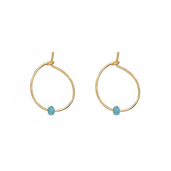 Orecchini Alisia da donna AL1194-ORO-TURCHESE-1