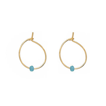 Orecchini Alisia da donna AL1194-ORO-TURCHESE-1