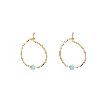 Orecchini Alisia da donna AL1194-ORO-VERDEACQUA-1