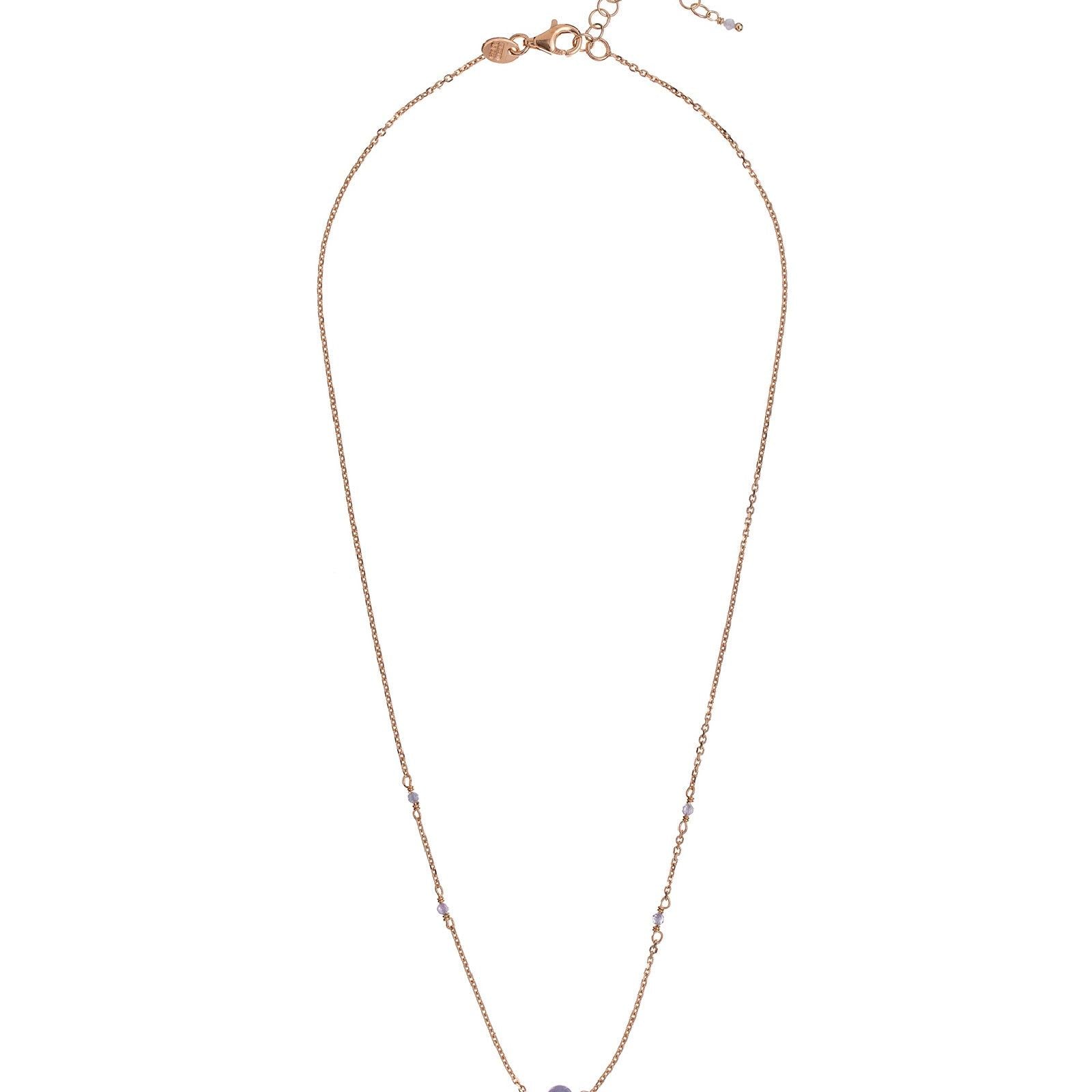 Collana Alisia da donna AL1208-ROSATO-TANZANITE-2