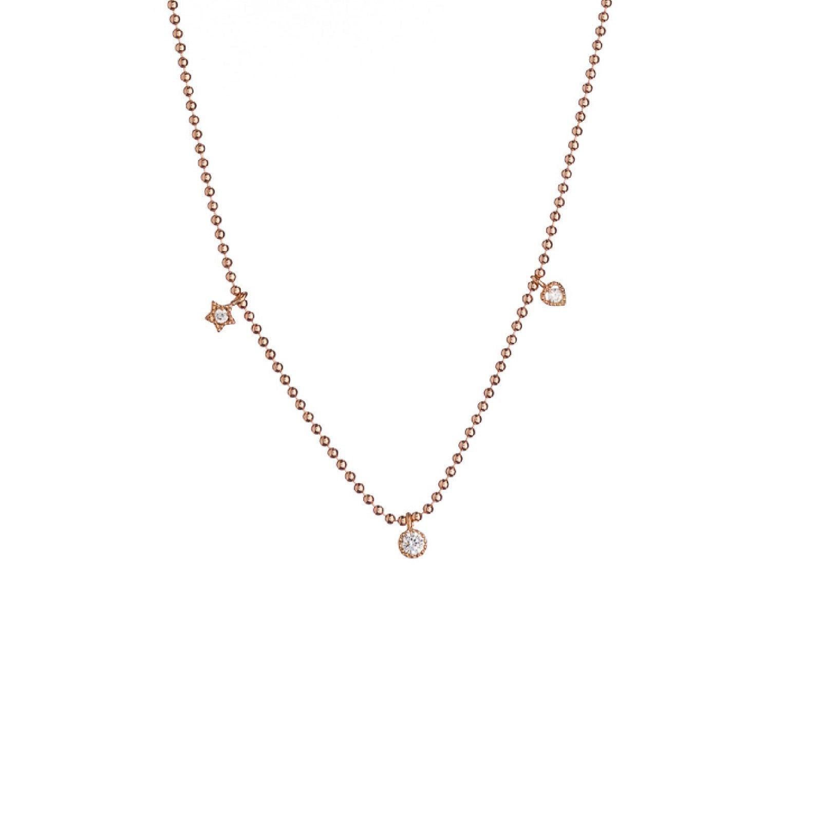 Collana Alisia da donna AL1248-ROSATO-BIANCO-1